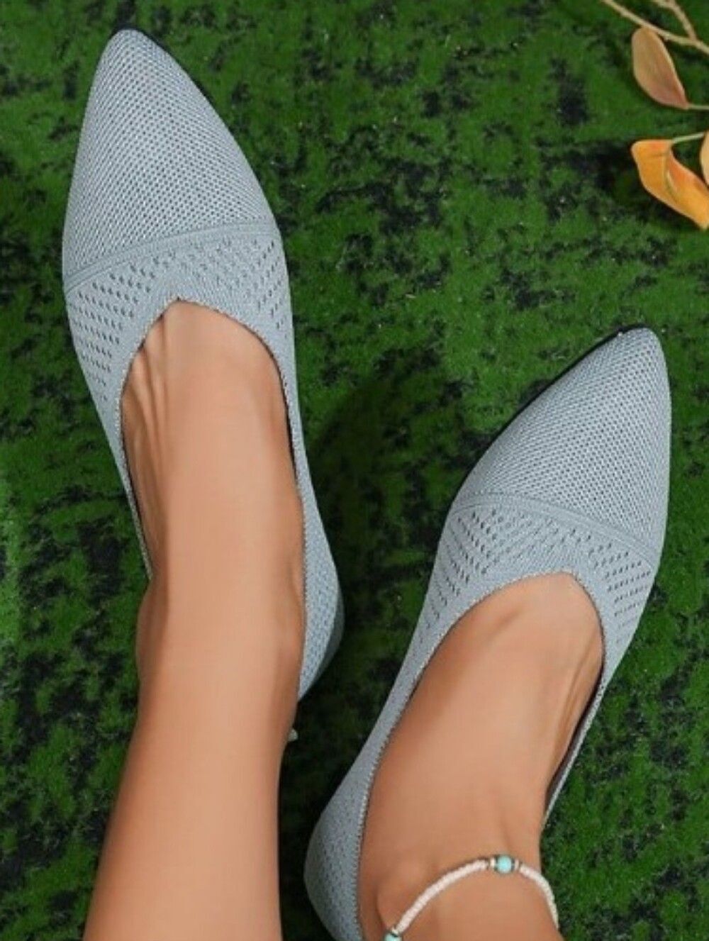 BRAND NEW CHARLES ALBERT RHINESTONE EMBELLISHMENTS POINTED TOE WOMEN'S F… G1